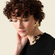 Vib's - Boucles d'oreilles clous couleur or femme TU