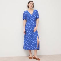 Vib's - Robe longue bleu roi femme S