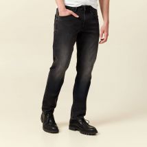 Vib's - Jeans straight longueur 34 denim denim noir homme 38