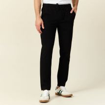 Pantalon chino jogger noir homme taille L