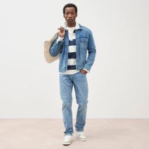 Vib's - Jeans straight denim used homme 40