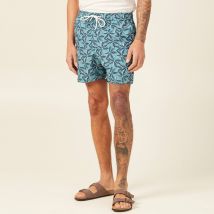 Vib's - Short de bain bleu pétrole homme S