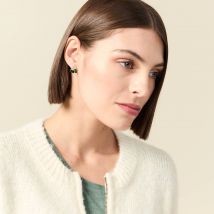 Boucles d'oreilles multicolore femme taille TU