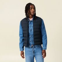 Vib's - Doudoune courte sans manches bleu marine homme XXL