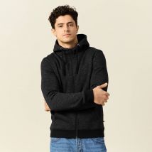 Vib's - Gilet manches longues zippé noir homme XL