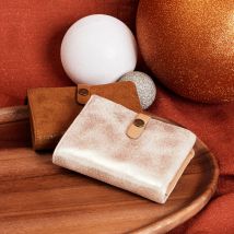 Portefeuille beige femme taille TU