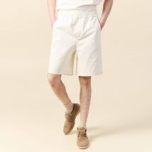 Bermuda droit ecru homme taille S