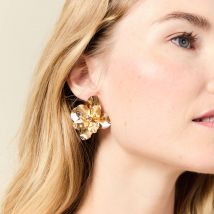 Vib's - Boucles d'oreilles clous couleur or femme TU