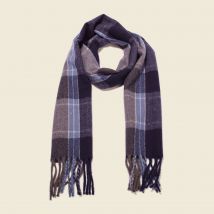 Vib's - Écharpe à franges bleu clair homme TU