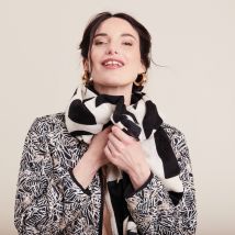 Vib's - Écharpe noir femme TU