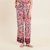 Vib's - Pantalon flou blanc femme 44