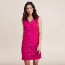 Robe fourreau réversible rose fushia femme taille 46