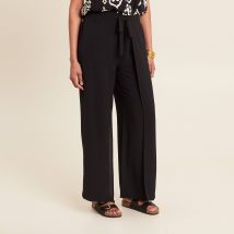 Vib's - Pantalon portefeuille noir femme 44