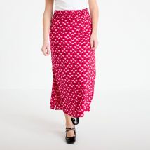 Vib's - Jupe longue fluide rose cerise femme M