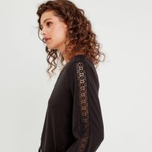 Vib's - T-shirt manches longues noir femme S