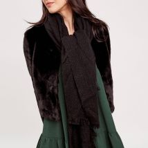 Vib's - Écharpe noir femme TU