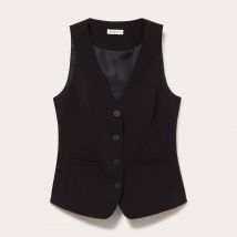 Veston sans manches noir femme taille 34