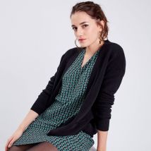 Vib's - Gilet manches longues noir femme M