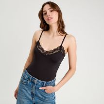 Body avec dentelle noir femme taille L
