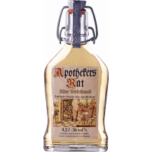 Apothekers Rat - Alter Weinbrand Bügelflasche 0,2l