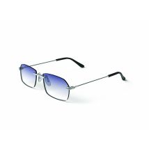 Sunglasses  Xlab Mod. paros col. silver / shaded cobalt Unisex Square Silver