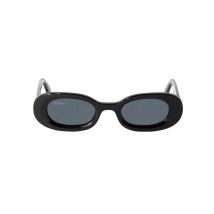 Sunglasses  Off-white Oeri087 amalfi col. 1007 black Unisex Rotonda Nero
