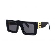 Sunglasses  Off-white Oeri049 leonardo col. 1007 black dark grey Unisex Squadrata Nero