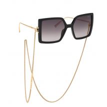 Sunglasses  Chopard Ikch334 col. 0blk Donna Squadrata Nero