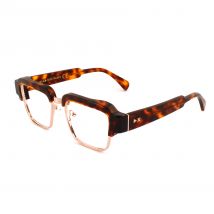 Sunglasses  Xlab Mod. fraser photochromic col. polished dark turtle - gold / 6271 neutral photoc. brown Unisex Squadrata Havana