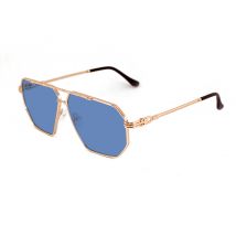 Sunglasses  Xlab Mod. procida col. polarized gold / blue Unisex Géométrique Gold