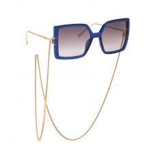 Sunglasses  Chopard Ikch334 col. 06na Donna Squadrata Blu