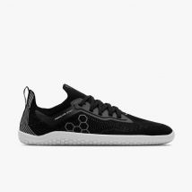 Vivobarefoot Primus Lite Knit Mens Shoes Barefoot Training, Gym, Workout, Running in Obsidian Black