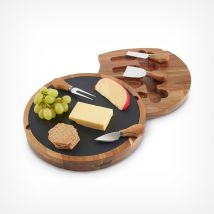 Round Cheese Board  Knife Set