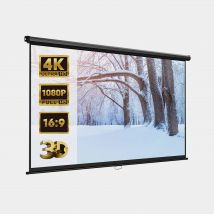 90-Inch Pull-Down Projector Screen