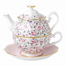 Royal Albert Rose Confetti Tea for One