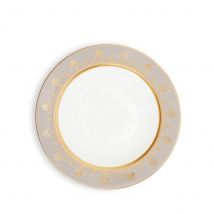 Anthemion Grey Rim Soup 23cm
