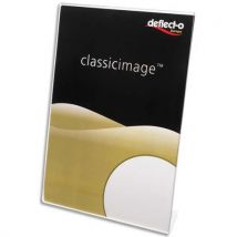 Porte affiche Deflecto incliné vertical - pour document A5