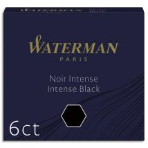 Etui de 6 mini - cartouches Waterman - noir