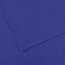 Feuille dessin couleur 50 x 65 cm dessin Tiziano 160g Bleu outremer Ecole - Lot de 10