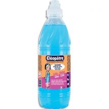 Colle synthétique Cleopatre transparente - colle bleue Océane - bidon de 1 litres ecole