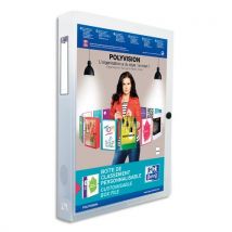 Boite de classement personnalisable - dos de 40 mm - format 24 x 32 cm - incolore