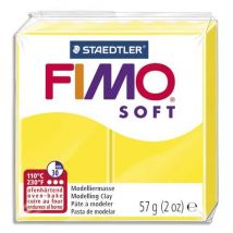 Pâte à cuire Fimo Soft 56 g / Jaune