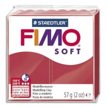 Pâte à cuire Fimo Soft 56 g / Cerise