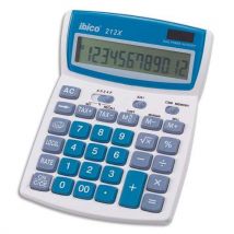 Calculatrice de bureau Ibico 212x - 12 chiffres