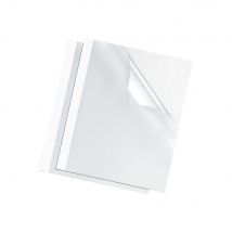 Couvertures thermiques Fellowes - A4 - 1,5 mm - 150μ+200g - blanches - boîte de 100
