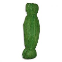 Bobine de 50g de raphia végétal Pw International - longueur non standardisée de 1 à 1,20m - vert clair