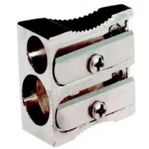 Taille-crayon En Métal Mondoffice - 2 Trous