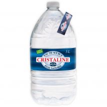 Bonbonne d'eau de source Cristaline - 5 L