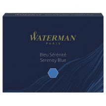 Etui de 6 mini - cartouches Waterman - bleu