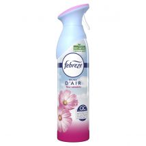 Aérosol Febreze plaisir air - désodorisant destructeur d'odeurs - parfum fleurs naissantes - 300 ml